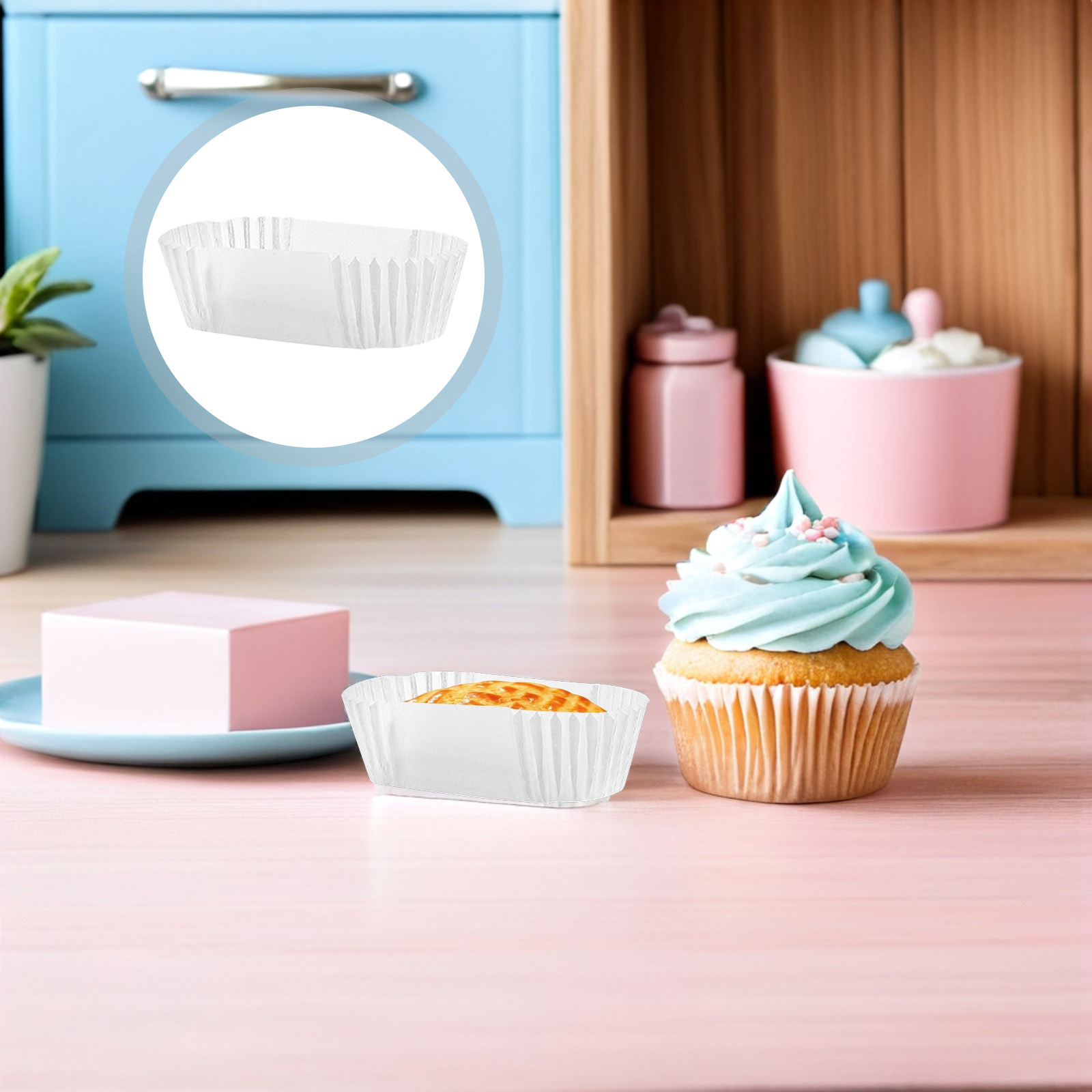 Wedding Cake Supply - 2000Pcs Premium Paper Cake Cups Thick