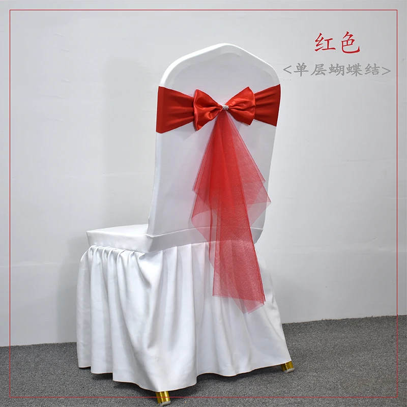 10 50pcs Spandex Chair Sashes  - đánh giá và giá Chair Sash Organza