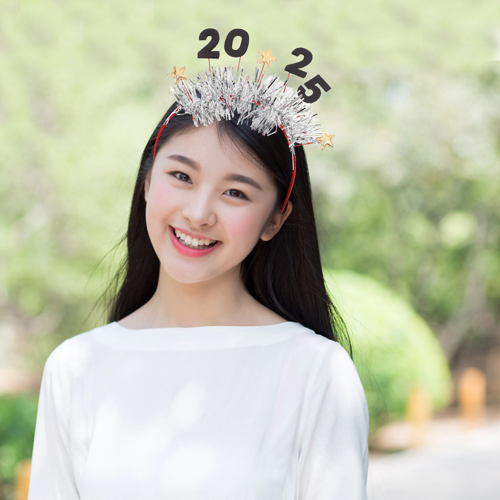 2025 New Year Headband Star Th - đánh giá và giá Photo Booth Prop
