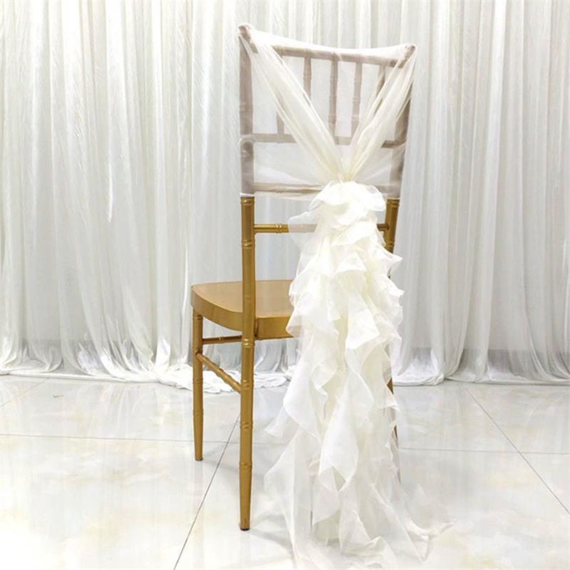Bamboo Chair decorations Chiav - đánh giá và giá Chair Sash Organza