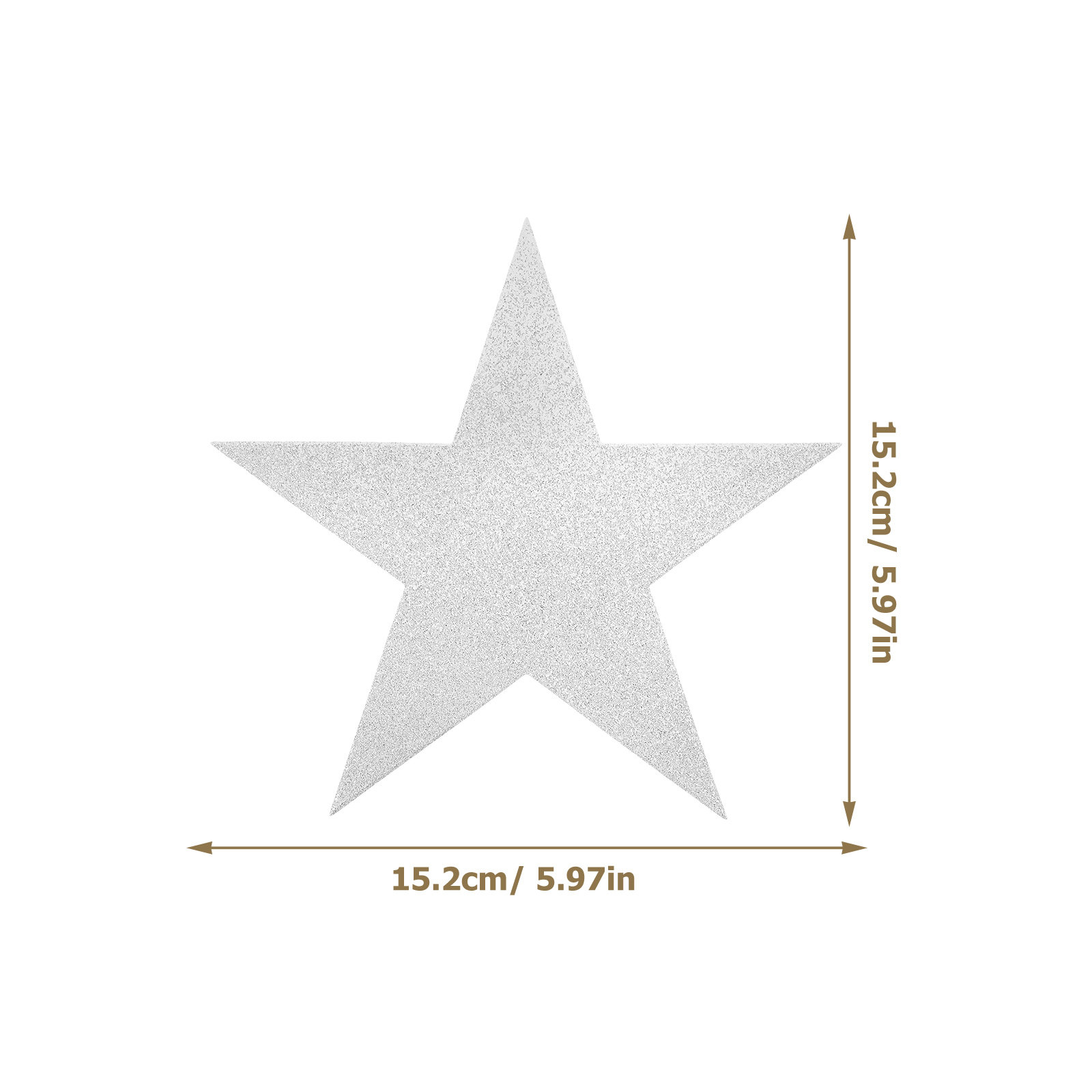 50Sheets Glitter Star Cutouts  - đánh giá và giá Papercraft Supply Confetti