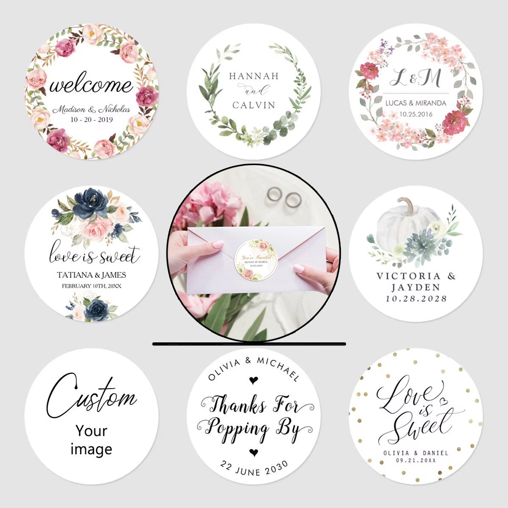 Customized Stickers for Weddin - đánh giá và giá Wedding Event Supply