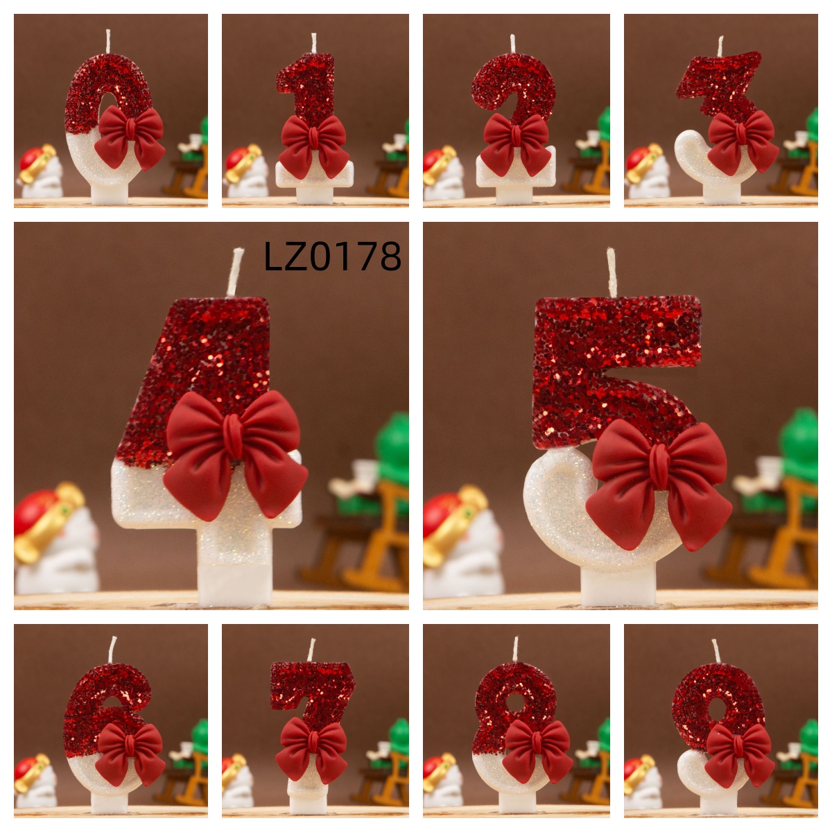 New 0-9 Number Birthday Candle - đánh giá và giá Unity Candle Set