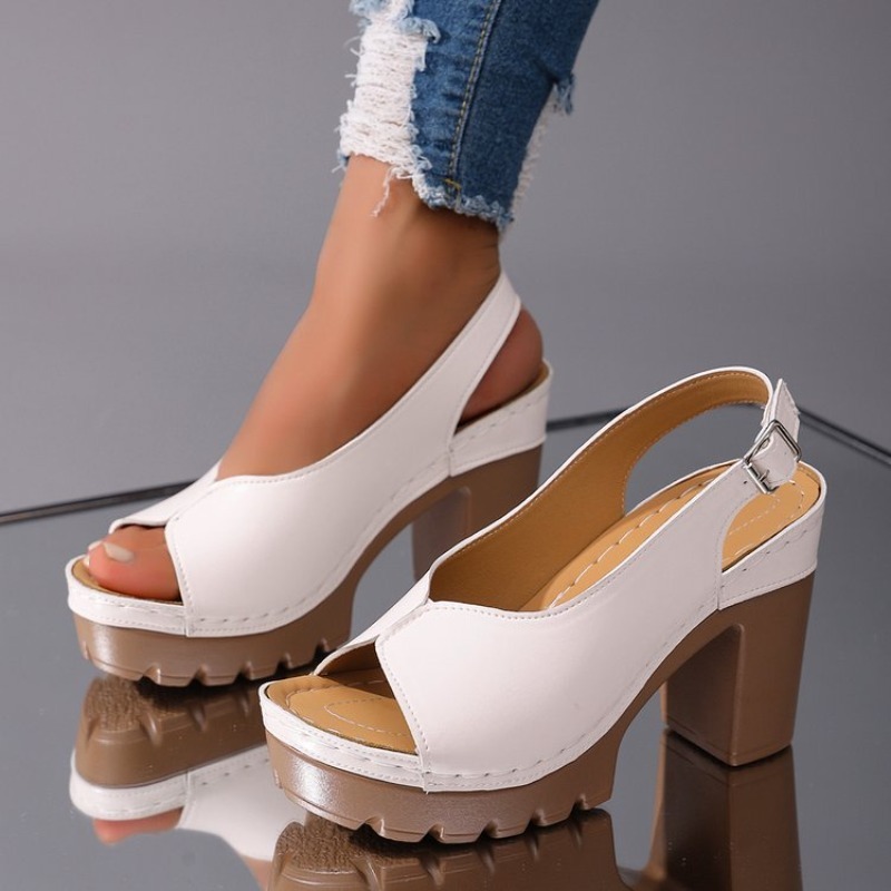 Women's Sandals Chunky High He - đánh giá và giá Wedding Fx