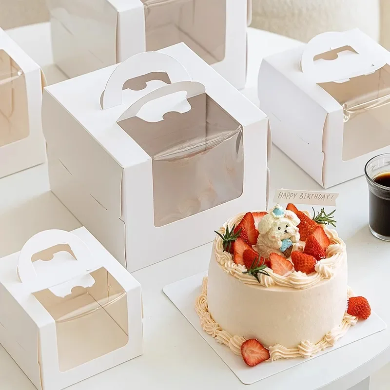 10pcs White Cake Box with Hand - đánh giá và giá Wedding Cake Supply