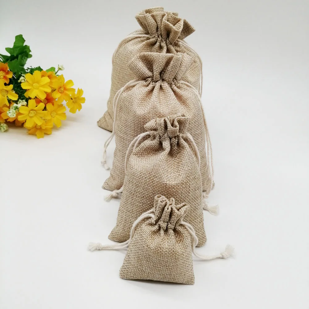 7x9cm Christmas Hessian Sack S - đánh giá và giá Wedding Solution