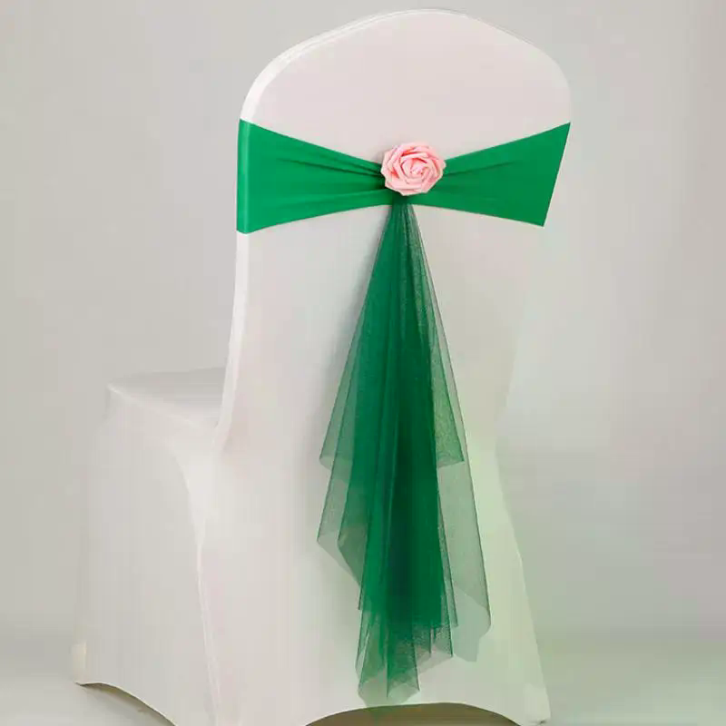 Organza Chair Sashes Flower Sp - đánh giá và giá Chair Sash Organza