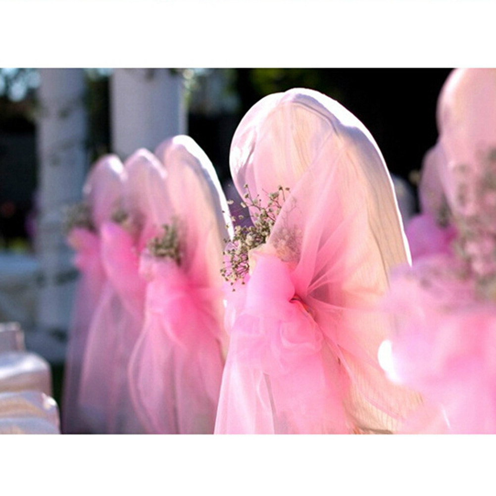 900M Organza Roll Fabric Light - đánh giá và giá Chair Sash Organza