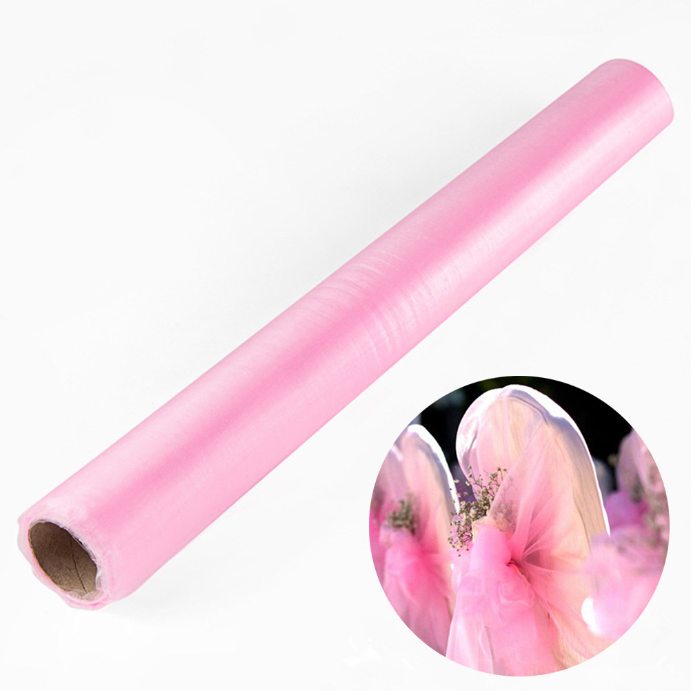 900M Organza Roll Fabric Light - đánh giá và giá Chair Sash Organza