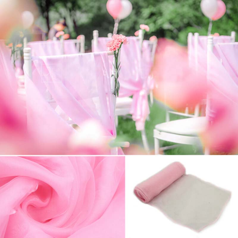 25Piece 18x275cm Wedding Organ - đánh giá và giá Chair Sash Organza