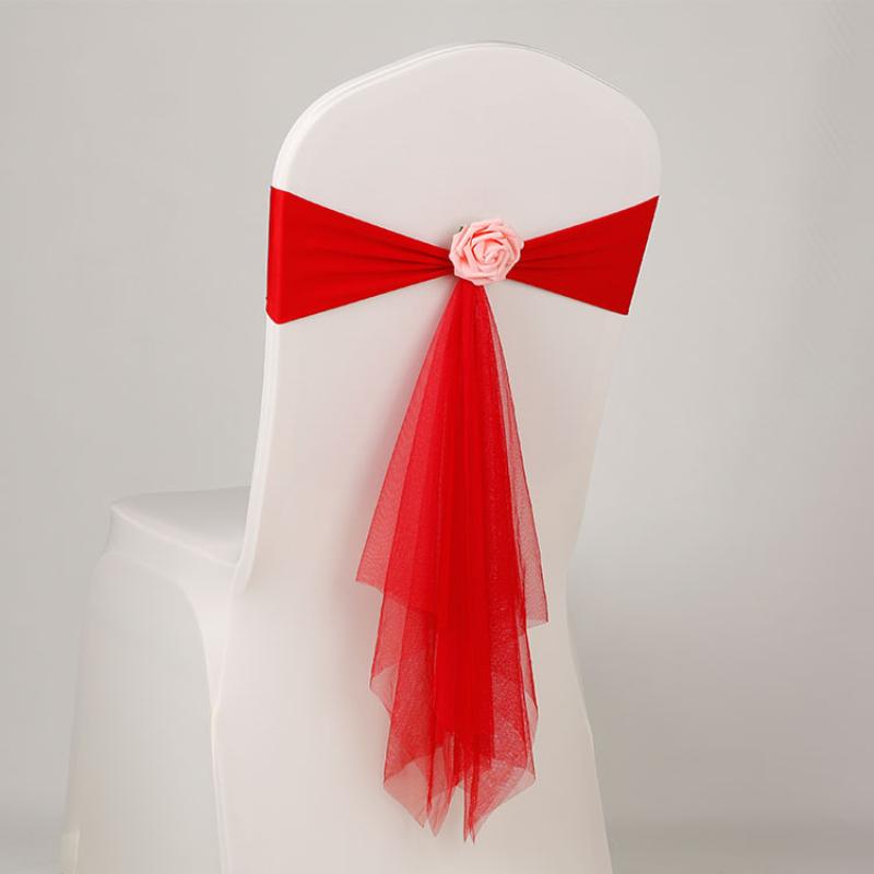 1 Pcs Organza Chair Sashes Flo - đánh giá và giá Chair Sash Organza