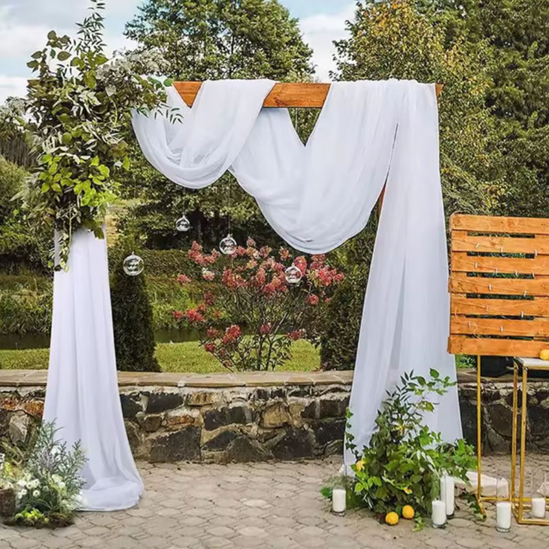 5/10M Sheer Crystal Wedding Tu - đánh giá và giá Chair Sash Organza