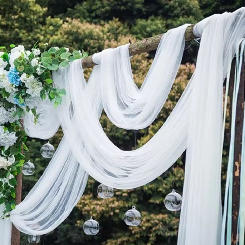 5/10M Sheer Crystal Wedding Tu - đánh giá và giá Chair Sash Organza