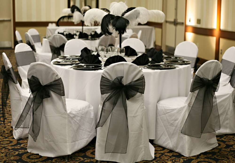 TỊCH NEW BOWS 50 cái/lốc Đen O - đánh giá và giá Chair Sash Organza