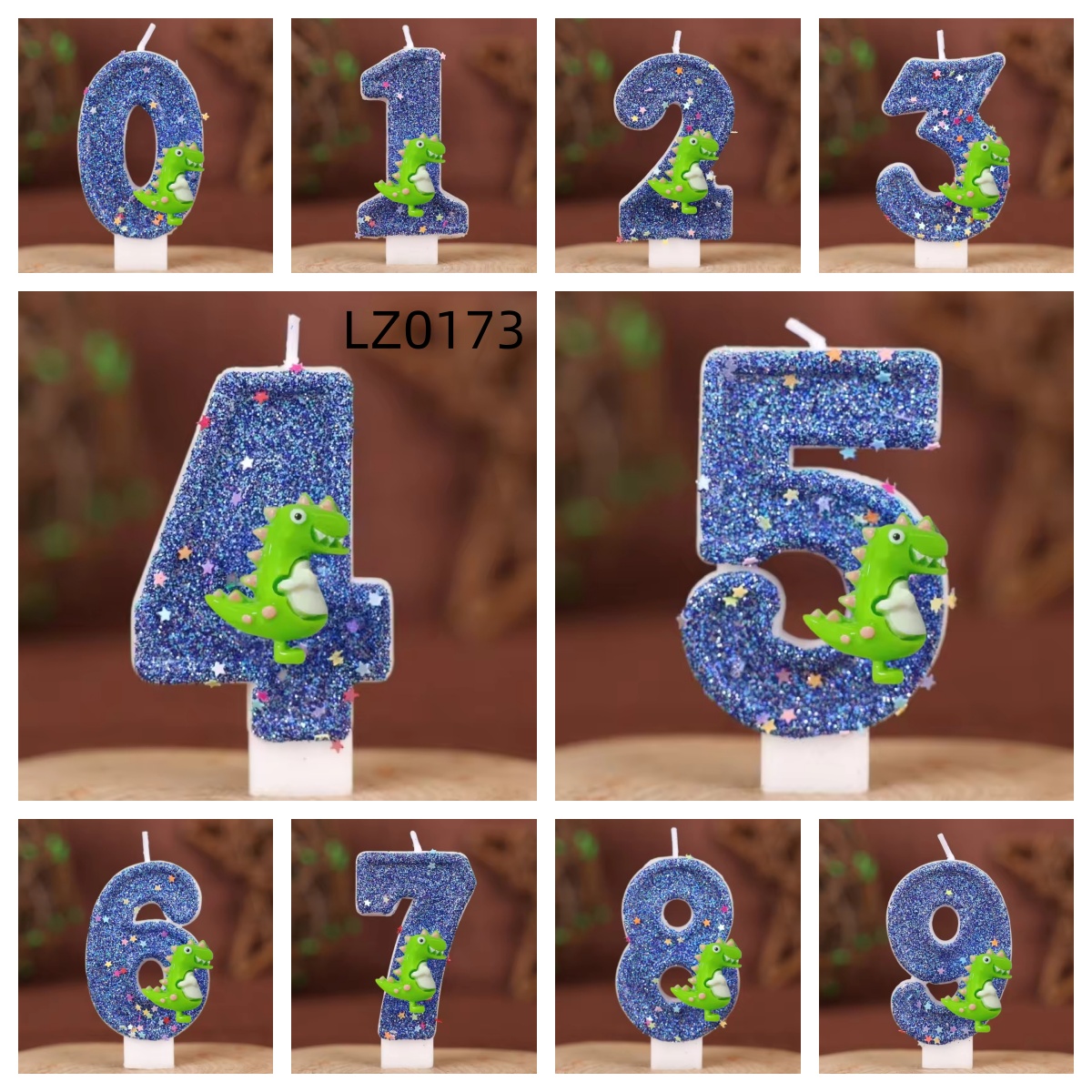 New 0-9 Number Birthday Candle - đánh giá và giá Unity Candle Set