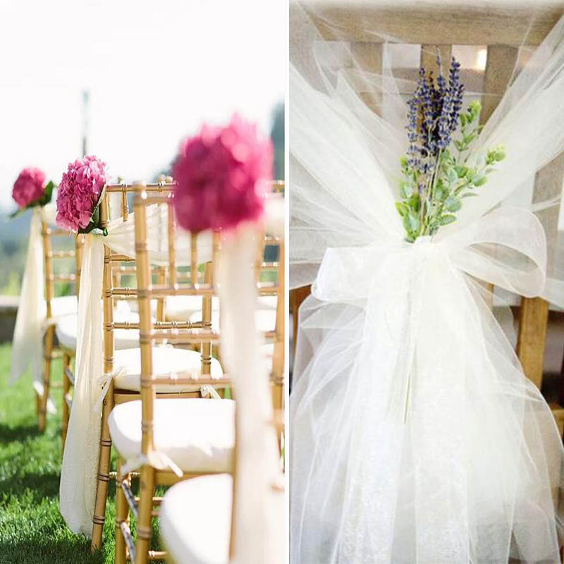 5 Mét/lô Sheer Pha Lê Đàn Orga - đánh giá và giá Chair Sash Organza
